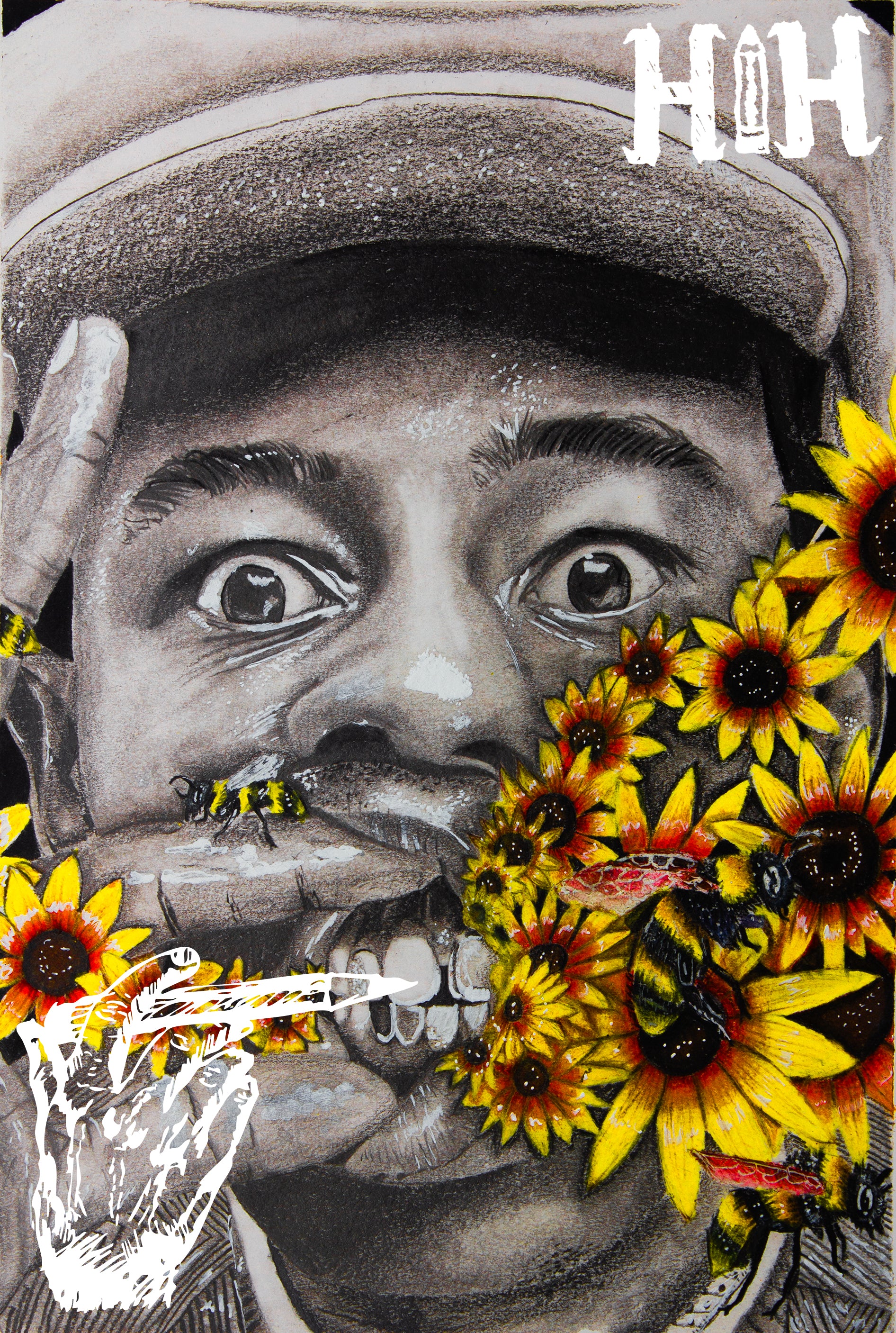 Cascading Sunflowers (Digital Version) (Tyler) – Hand in Hand Arts