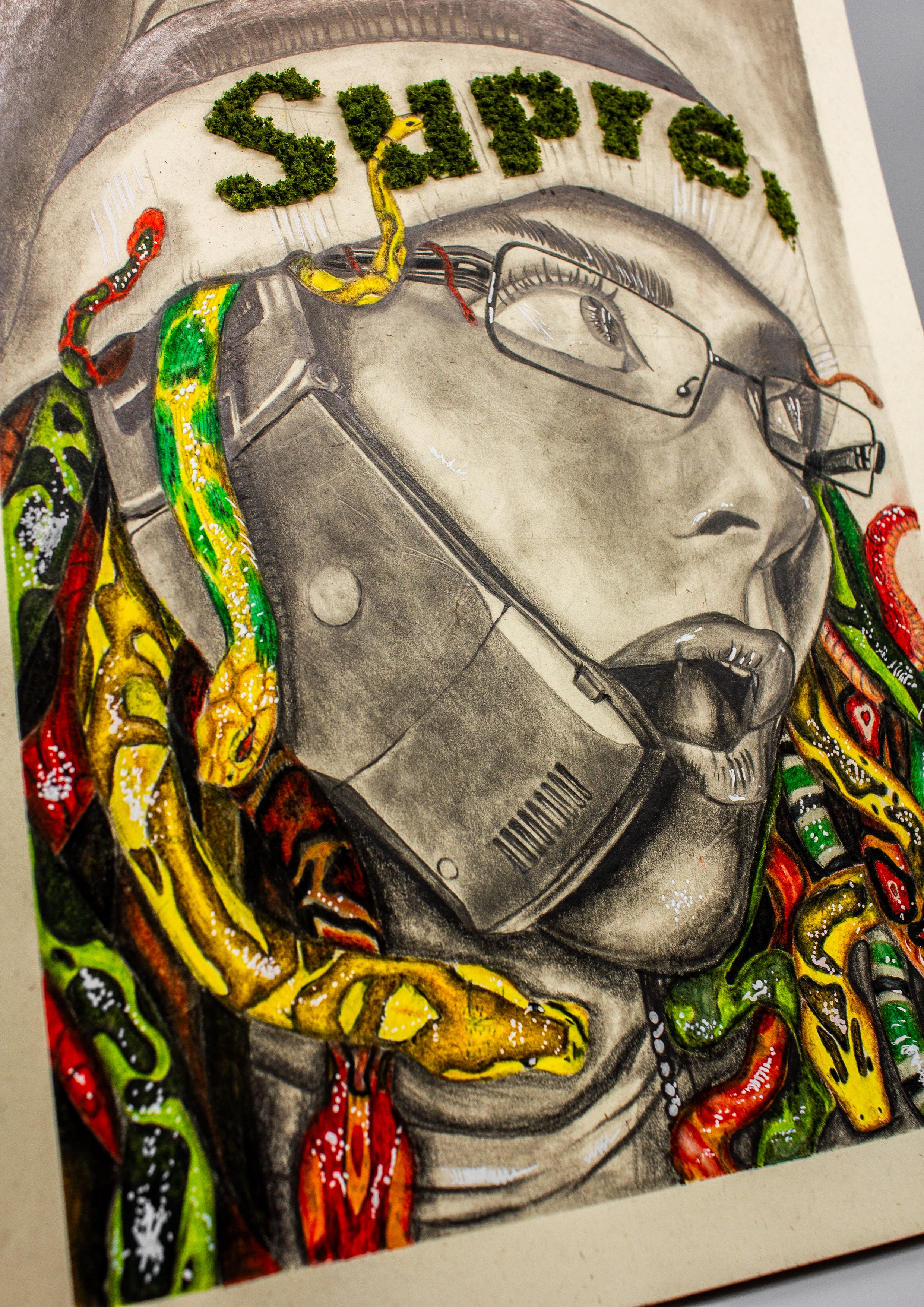 Snake eyes (Billie) (Original Artwork)